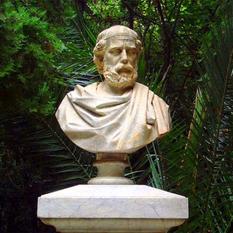 阿基米德人物雕塑