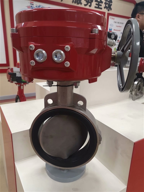 美国博雷s30电动对夹式蝶阀bray电动对夹式蝶阀