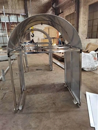 煤矿防尘罩用不锈钢箱体加工件