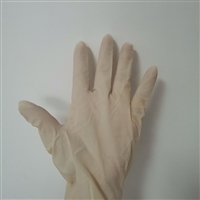 16寸本色乳胶防护手套 加长 一次性 检查