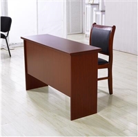 办公家具长条会议桌 实木椅小型培训桌1.2米长方形桌椅组合