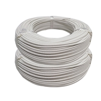 84/0.4镀锡铜芯硅橡胶耐高温编织线 低偏心率