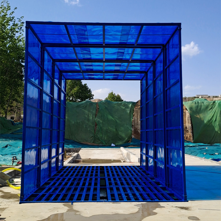 全封闭式工地洗轮机 全自动式洗车机 环保工地洗轮机