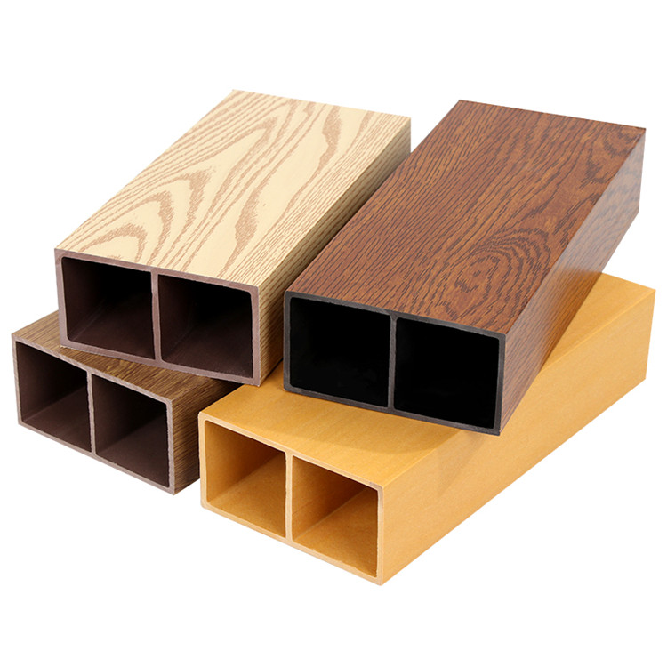 生态木方通 隔墙立柱客厅隔断 绿可木 玄关屏风假梁