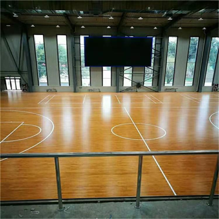 馆篮球木地板|欧氏室内篮球场木地板主要结构层介绍