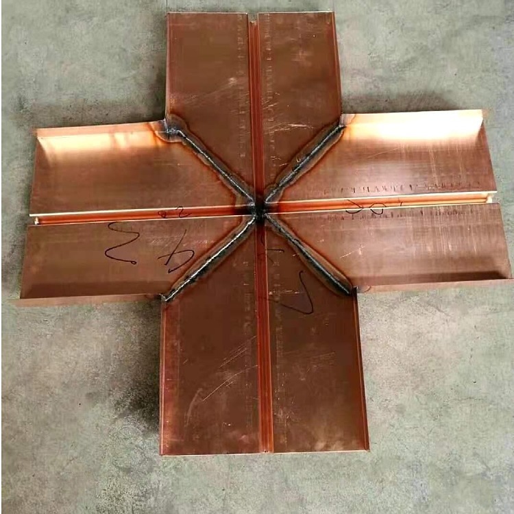 止水铜片紫铜板u形v 形水 平垂直紫铜止水片 止水铜板铜带