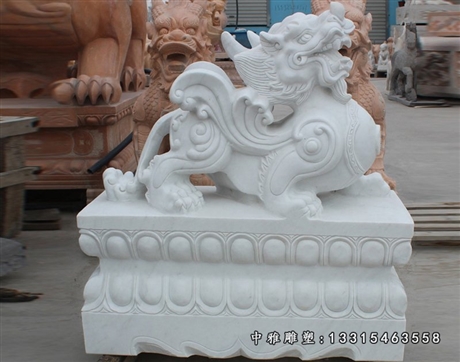 廠家推薦澳門石雕門口獨(dú)角獸雕塑24小時(shí)市場價(jià)格設(shè)計(jì)圖