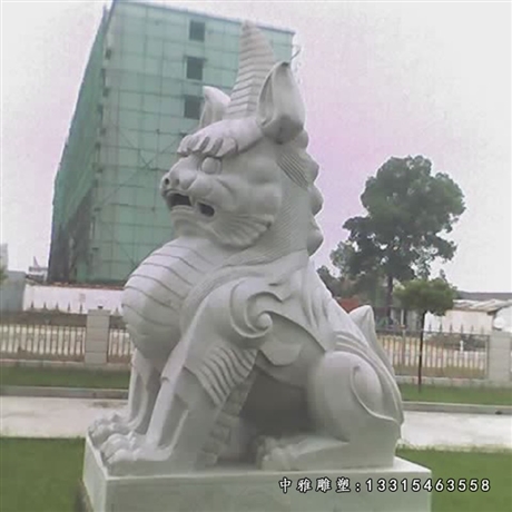 廠家推薦北京神獸石雕獨(dú)角獸24小時(shí)市場價(jià)格原圖