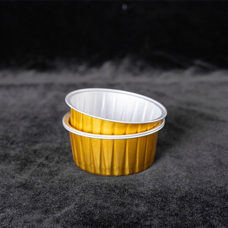 鼎钰铝材厂家生产圆形快餐打包盒环保锡纸盒可封口外卖盒