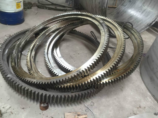南京 滚筒烘干机大齿轮 配件 1.5米 齿数122