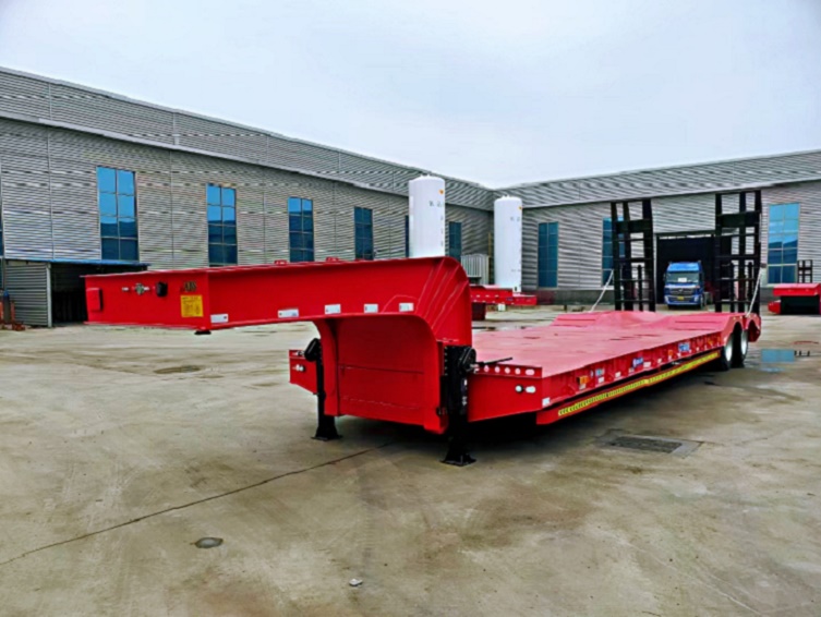 定州二轴低平板半挂车性能改进