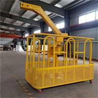 1.2米旋轉吊車吊籃 高空作業雙人施工吊籠 自動調平吊車吊框