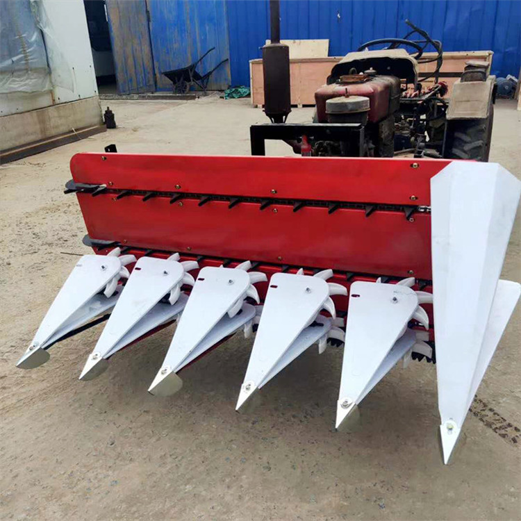 小麦稻谷自走式割晒机柴油芦苇收割机志为手扶牧草茴香割晒机