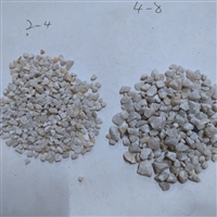 天津乳白色石英沙颗粒 耐火材料石英沙用途