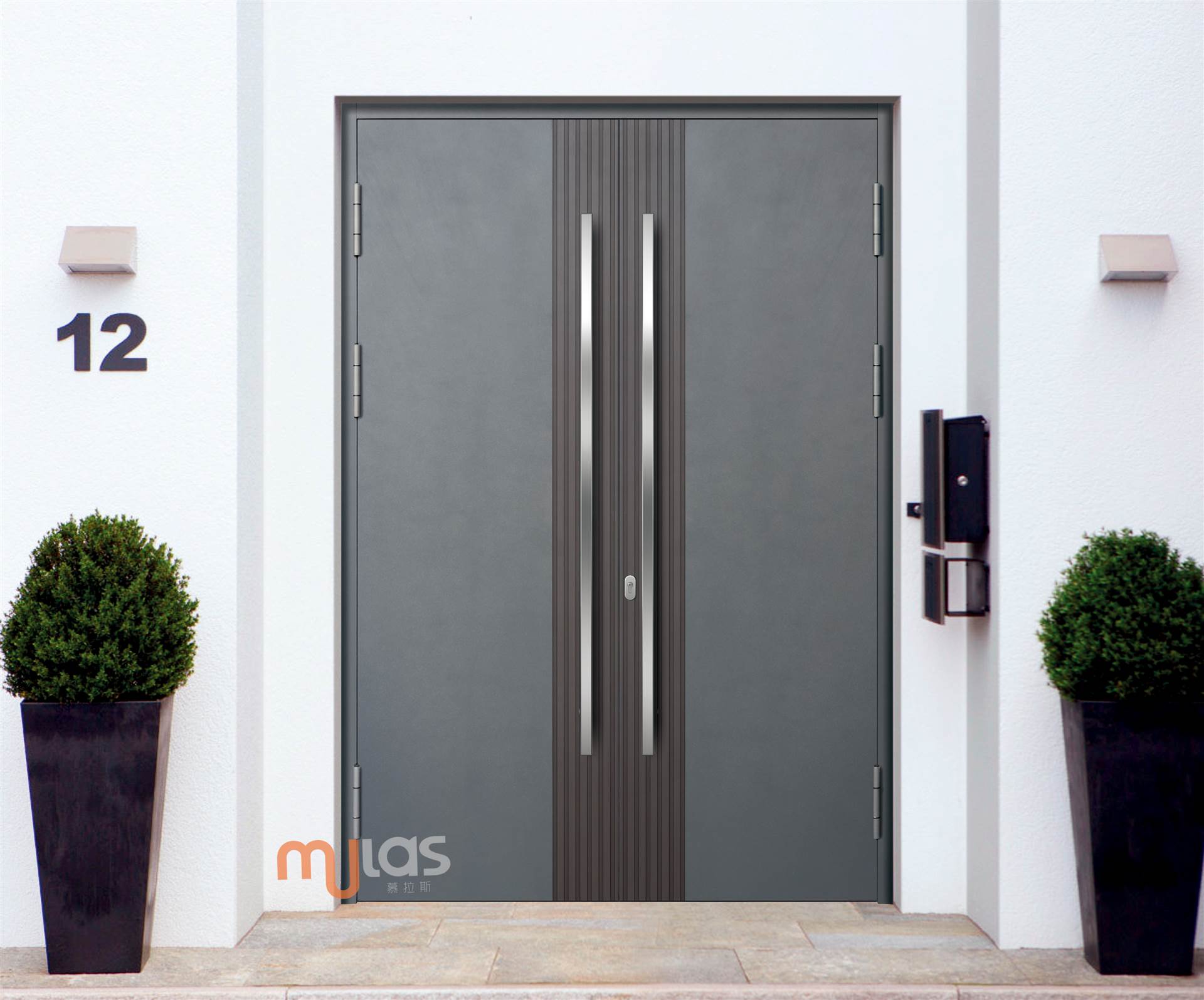 mulas慕拉斯智能门工程门定制厂家发货