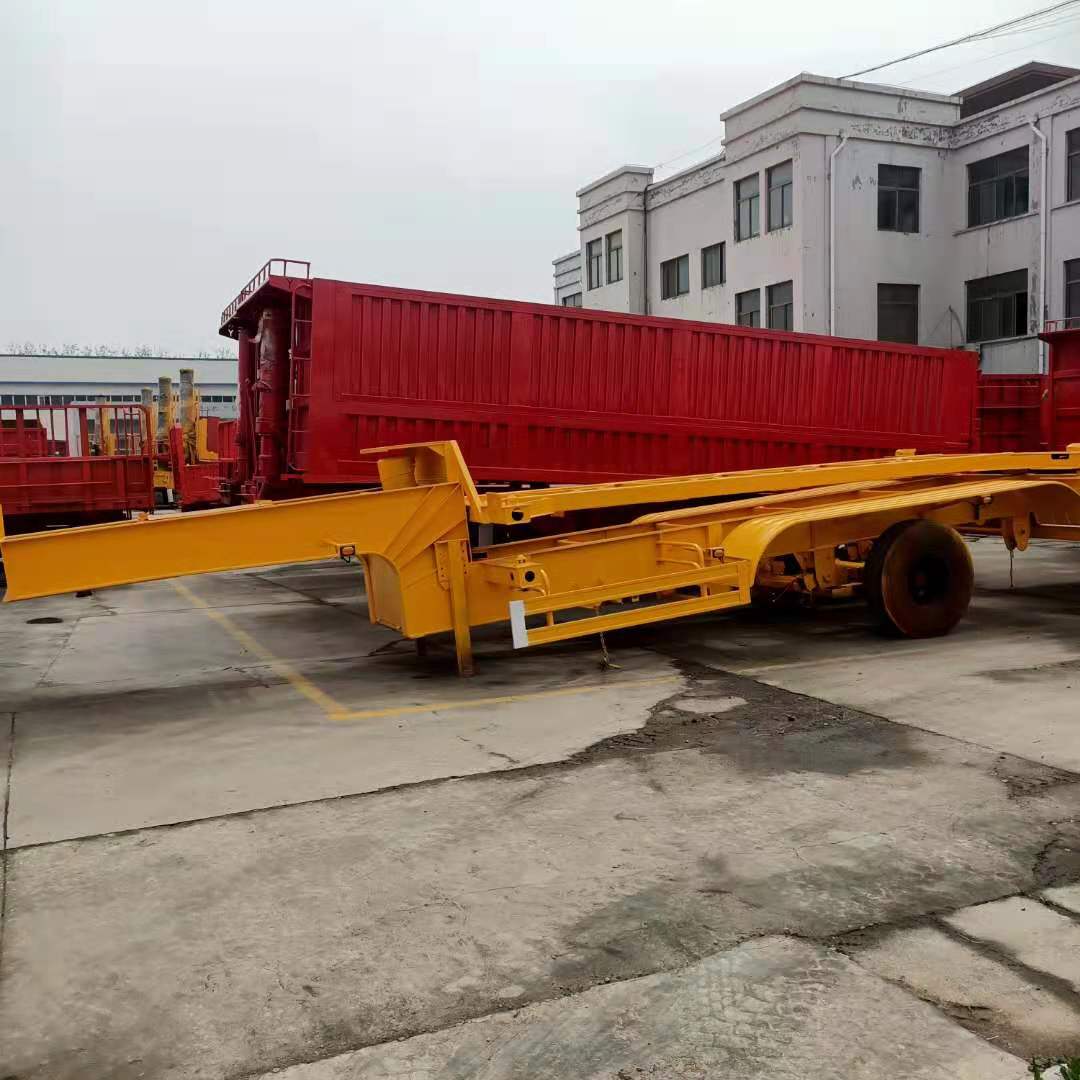 20英尺骨架自卸集装箱大鹅颈集装箱运输骨架9米骨架