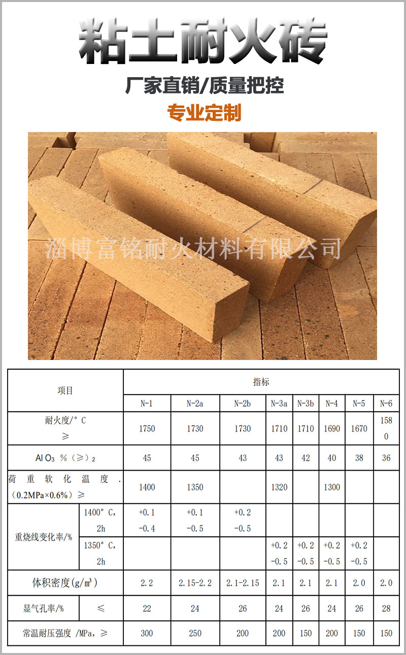 粘土质耐火砖炉窑耐火砖半枚片耐火砖