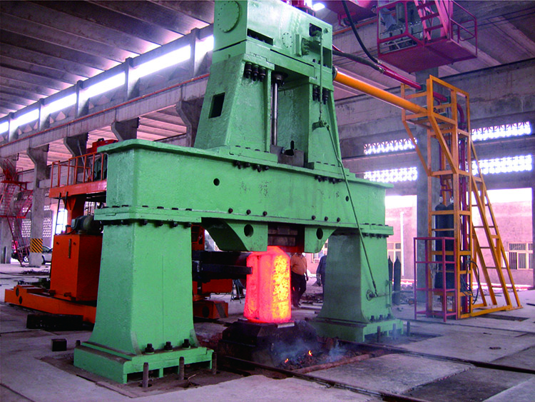 无锡鑫锤锻压电液锤全液压单臂双臂自由锻模锻电液锤