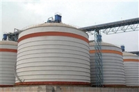 落地式焊接钢板仓  焦炭储存钢板仓 国华设计施工团队