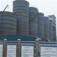 水泥钢板库  焦炭储存钢板仓内部结构图 国华仓储