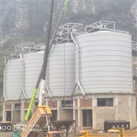 大型钢板仓  直径20米焦炭储存罐工艺流程 国华仓储