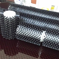 定制生产切菜机毛刷辊_削肉机毛刷_蘑菇清洗机毛刷