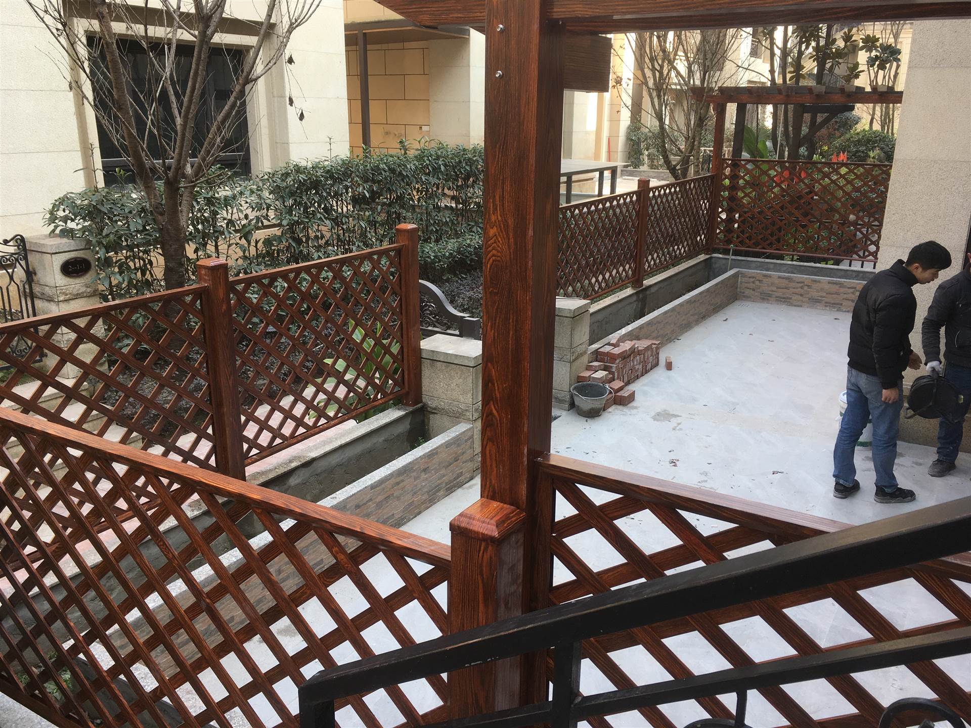 铝合金围栏，花园景观栏杆设计，重庆花园围栏制作