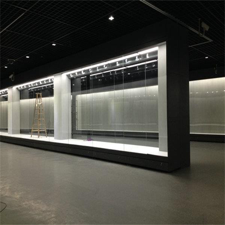 杜莎夫人蜡像馆展品展柜 恒温恒湿展示柜 大型藏品展览柜制作