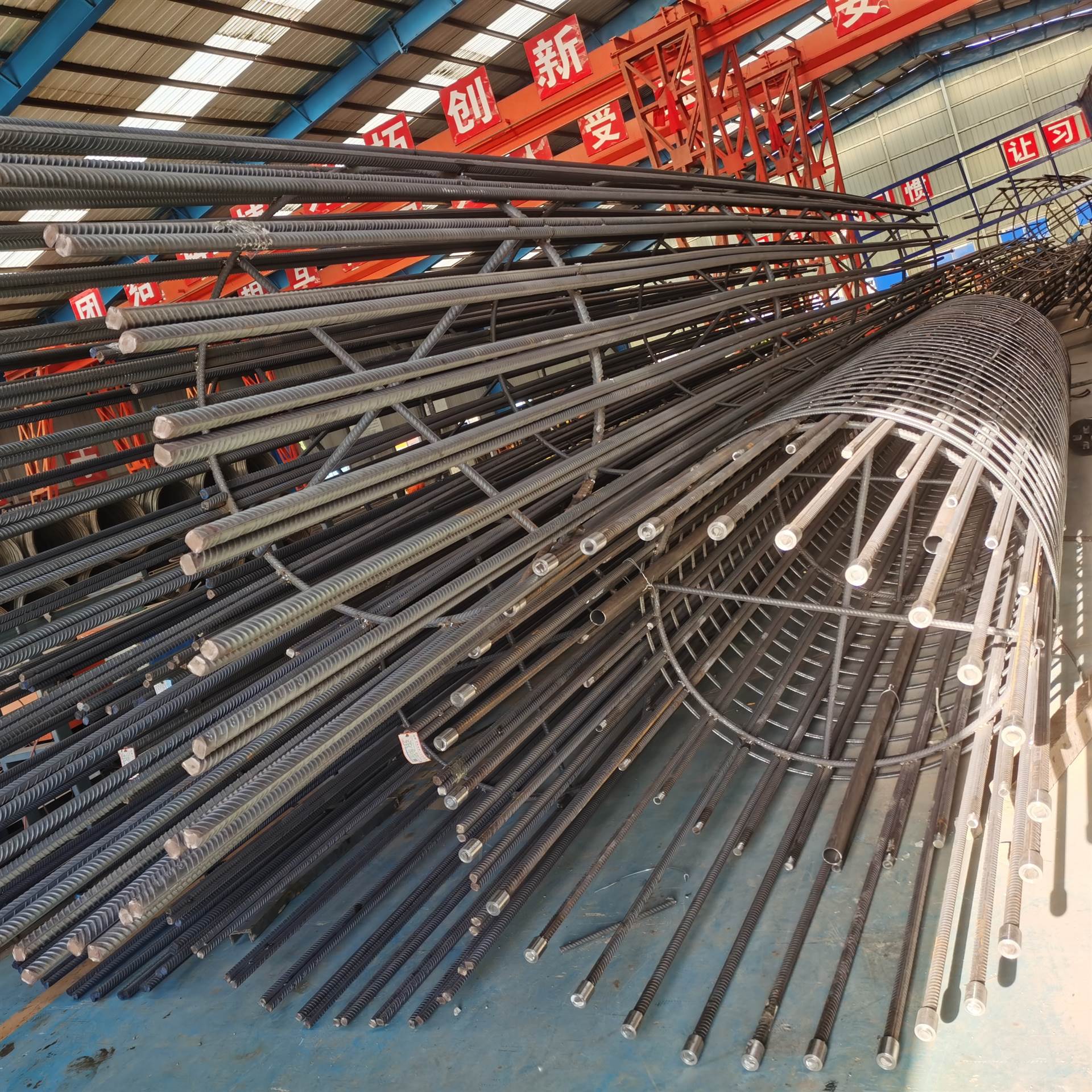 33米钢筋笼绕筋机 钢筋笼绕筋机价格 钢筋笼缠绕设备 铁汉