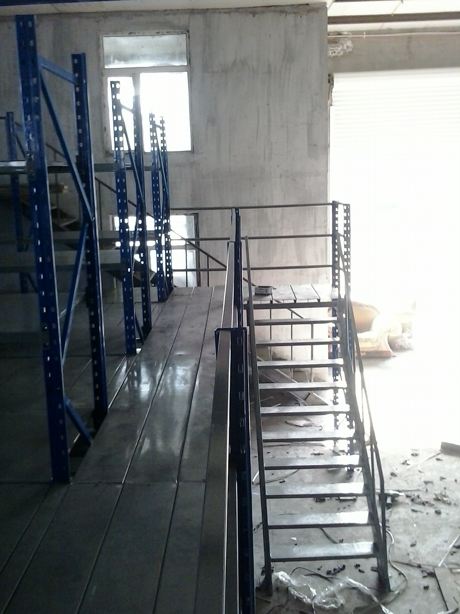 天津库房阁楼货架 阁楼钢平台货架 吉泰仓储设备 阁楼二层货架 可定制