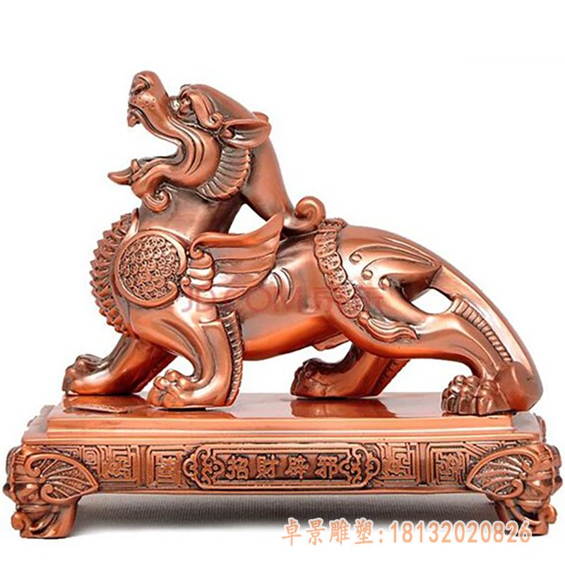 貔貅,龙生九子之一,即民间传说能使好人家,一夜致富的精灵皮拉狐.