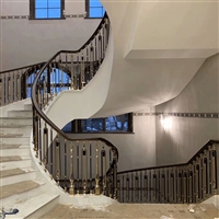 单支铜楼梯护栏Oa-999 让家居清新氛围舒服 许多业主的选择