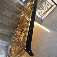 中式浮雕铜楼梯Nf-779 古风朴朴 让家居告别单调设计