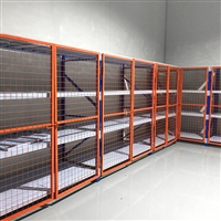 带网门货架 定制层板货架