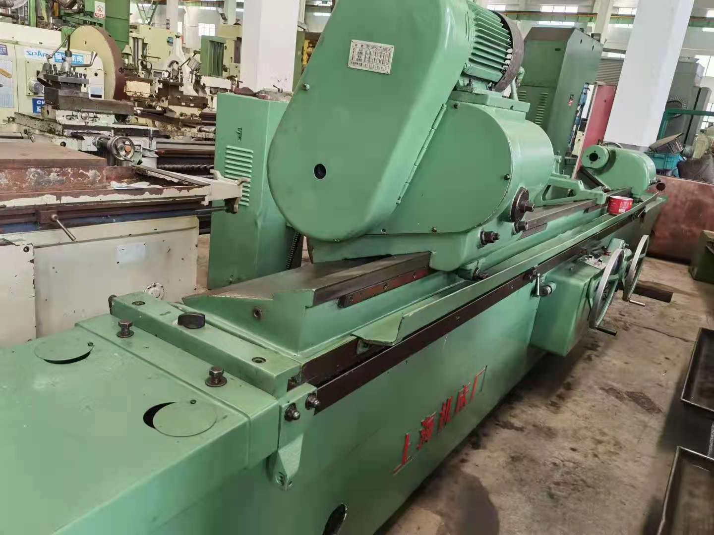 转让二手上海mq1350ax3米外圆磨床