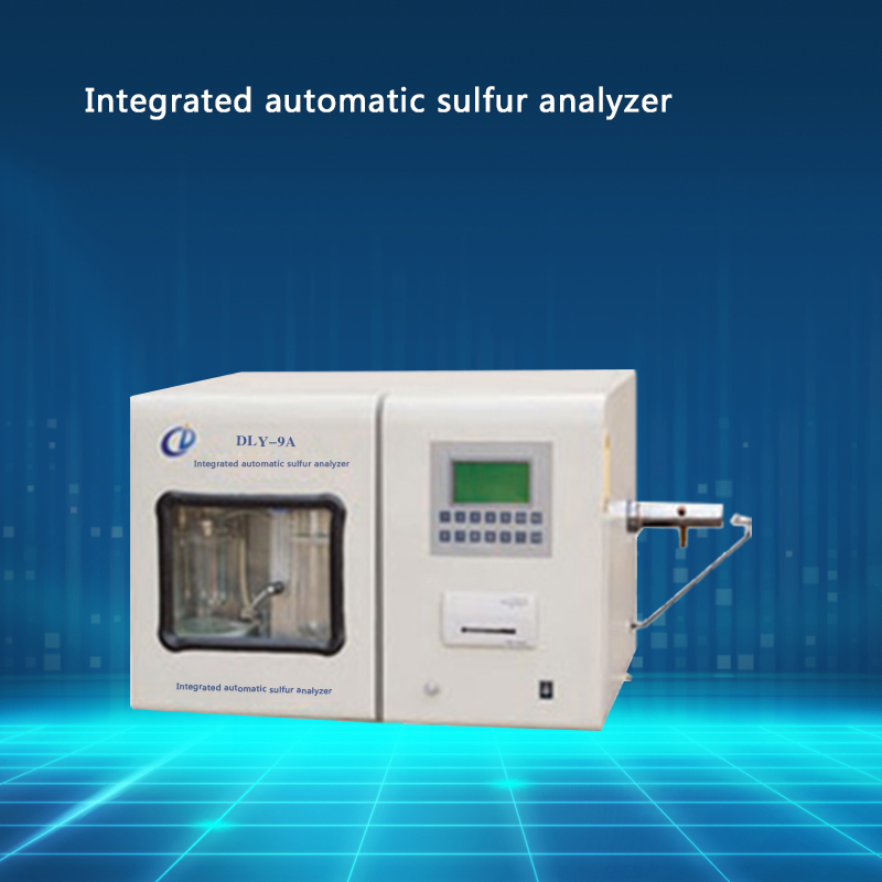 Integrated automatic sulfur analyzer