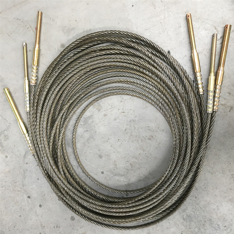 腾宇随车吊大臂钢丝绳腾宇吊机出回臂绳伸缩钢丝绳