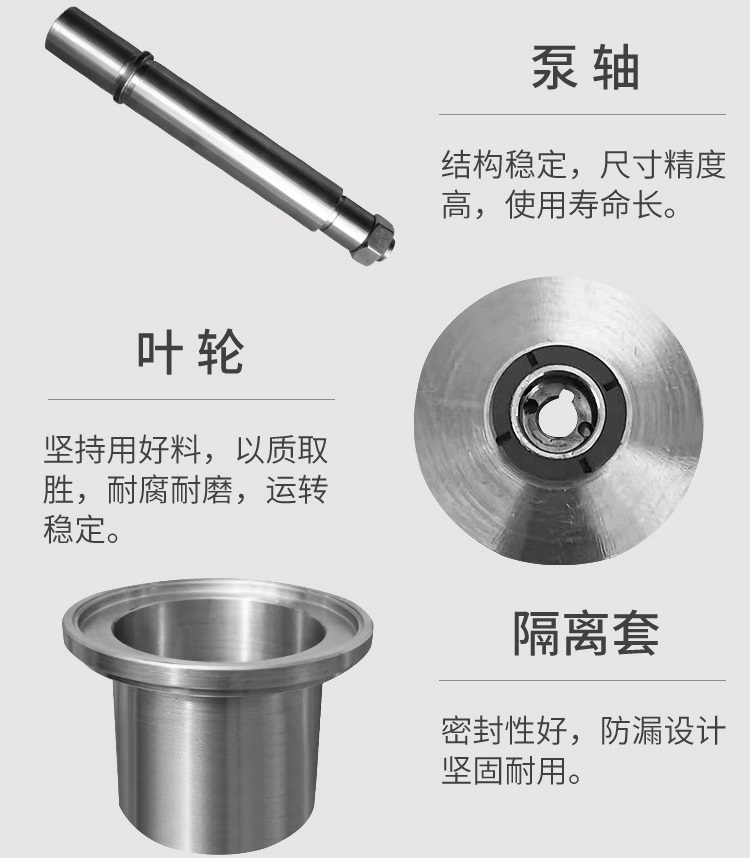 不鏽鋼磁力驅動泵cq型磁力泵零洩漏磁力泵化工磁力泵