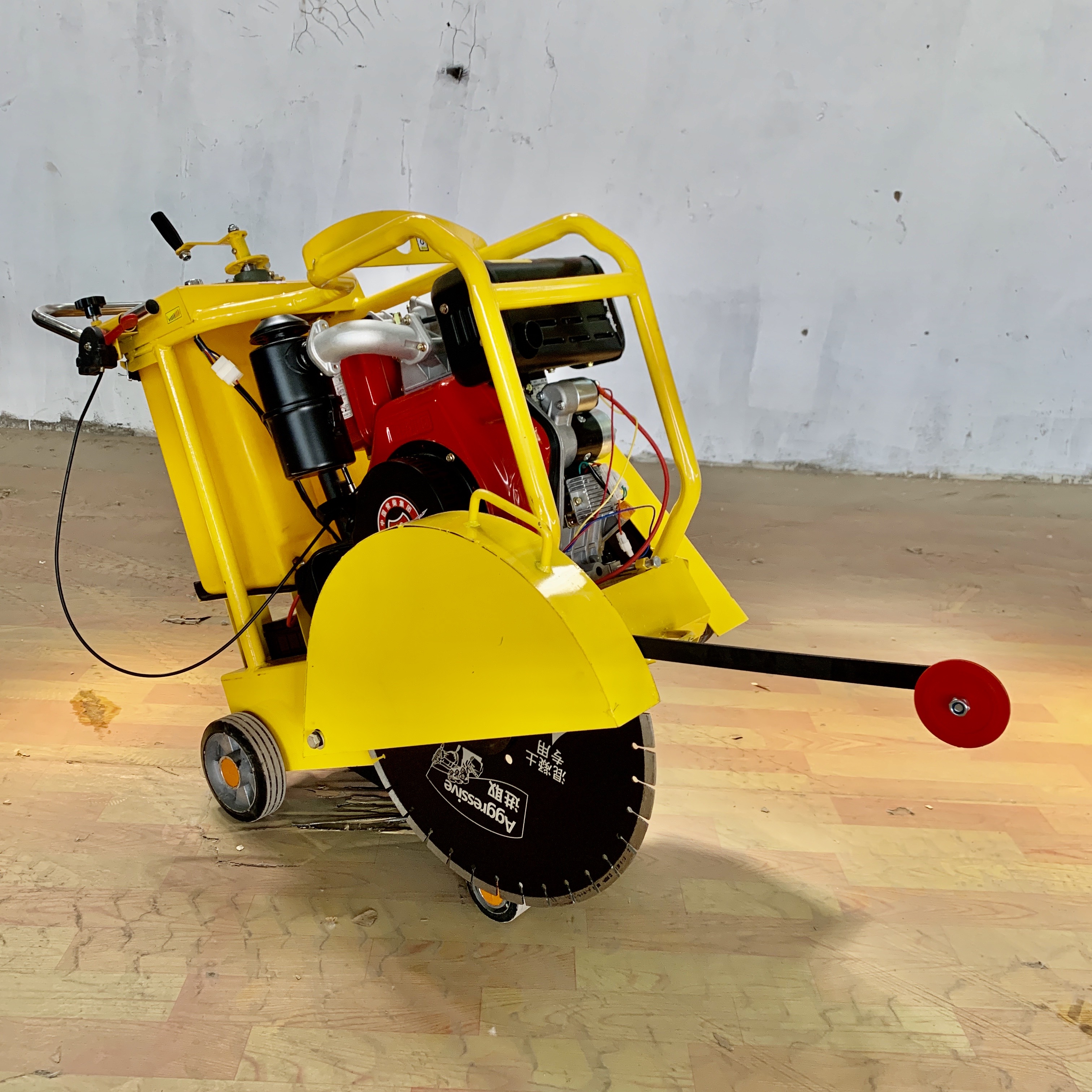 电动马路刻纹机 公路切缝机 马路切割刻纹一体机厂家