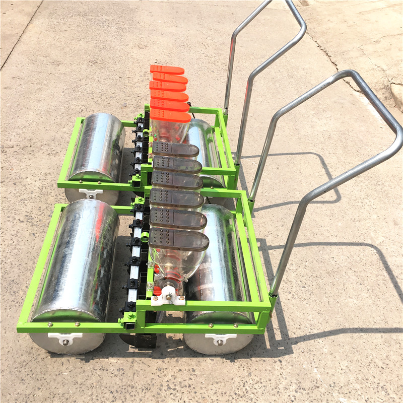 小青菜大棚精播机 白菜萝卜单粒播种机 牵引式油菜点播机