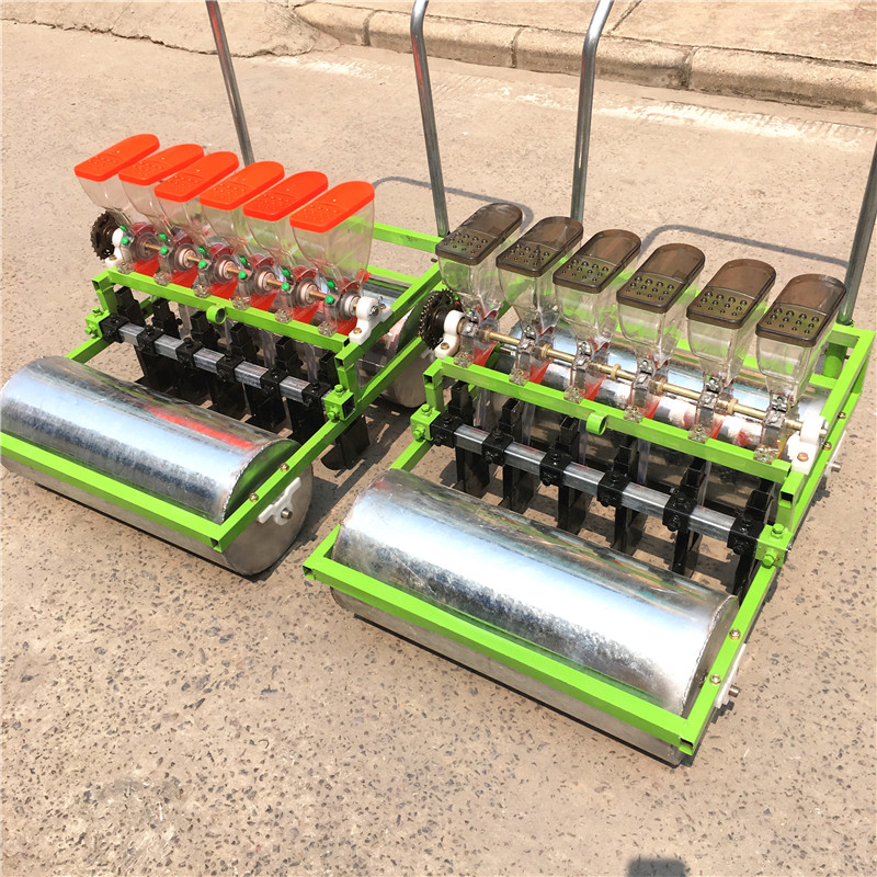 小青菜大棚精播机 白菜萝卜单粒播种机 牵引式油菜点播机