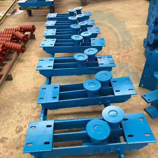 无极绳绞车压绳轮组无极绳梭车拐弯轮组