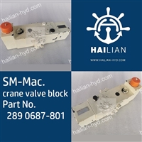 Macgregor crane valve block Part No. 289 0687-801船舶克令吊液压阀组