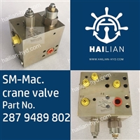 麦基嘉船舶液压阀crane valve Part No. 287 9489 802