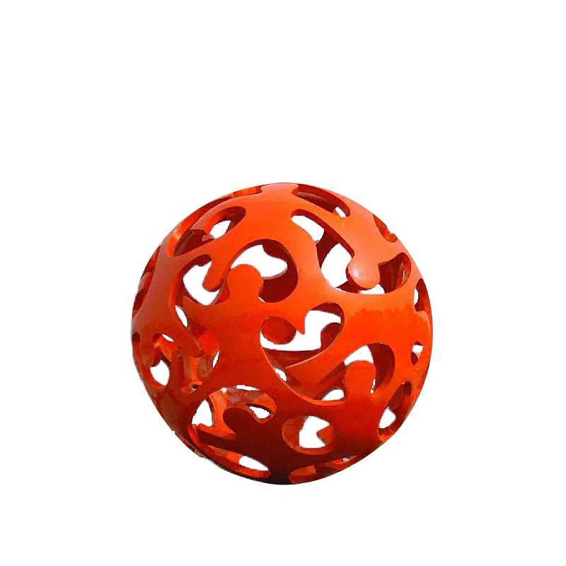 金属球镂空雕塑