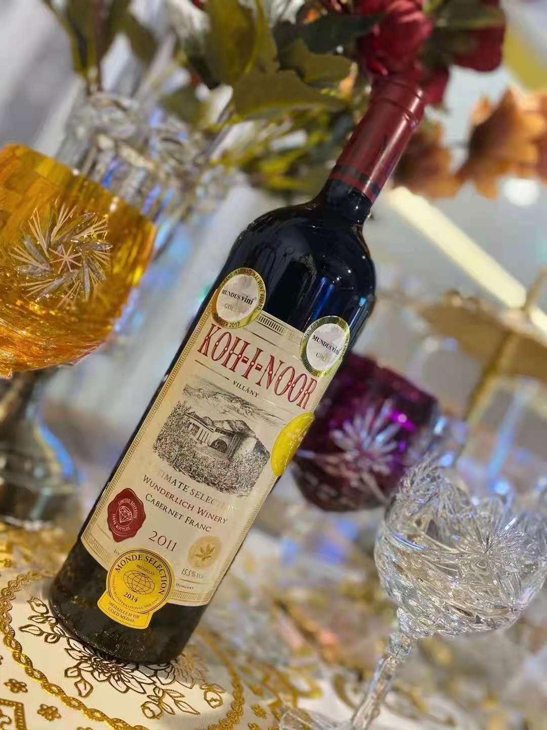 匈牙利红酒,维拉尼钻石/仙后座系列葡萄酒750ml, 进口 红酒系列推荐