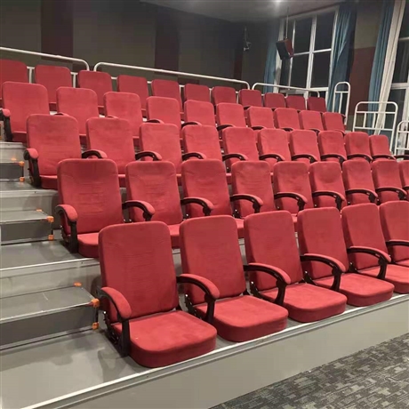 室内低靠背活动伸缩看台座椅 支持定制尺寸 永泰体育