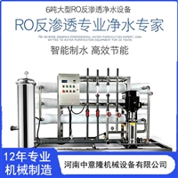 大型RO反渗透水处理设备 反渗透水处理设备生产厂家 河南中意隆