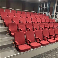 室内低靠背活动伸缩看台座椅 支持定制尺寸 永泰体育