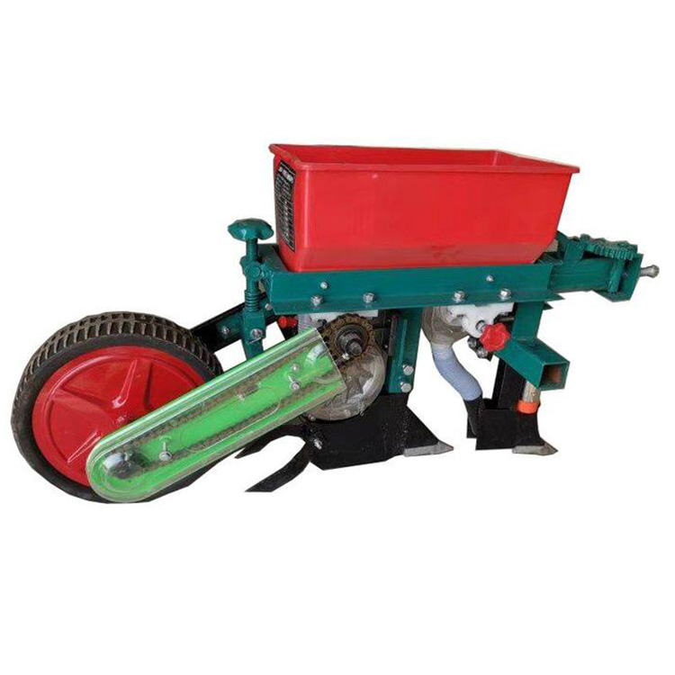 玉米播种机 手扶拖拉机带玉米精播机 还可以施肥